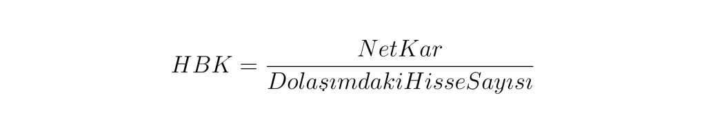 HBK Formülü