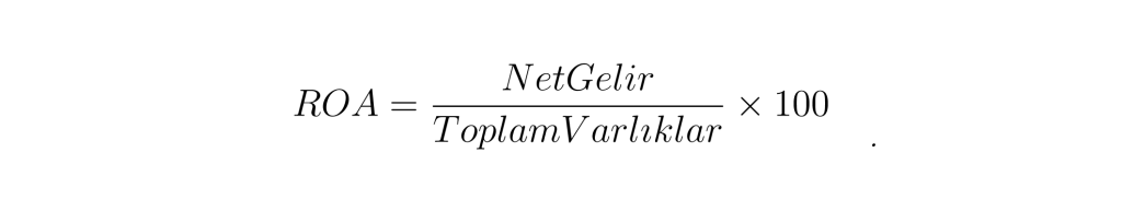 ROA Formülü
