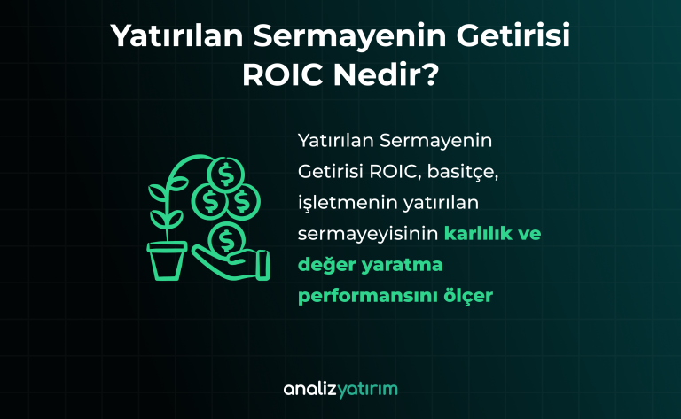 ROIC Nedir? Yatırılan Sermayenin Getirisi Nasıl Hesaplanır? ROIC Nedir? ROIC Nasıl Hesaplanır?