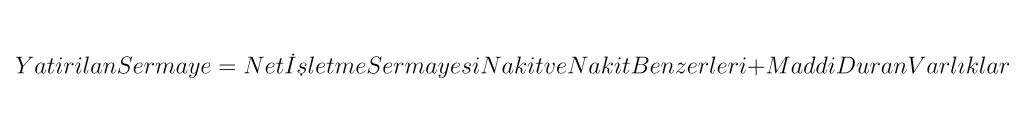 Yatırılan Sermaye Formülü