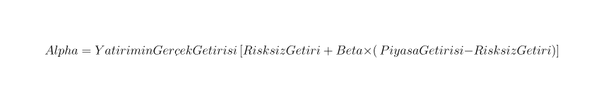 Alpha Formülü