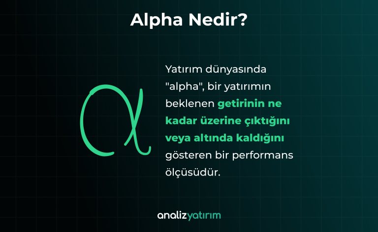 Yatırımda Alpha Nedir? Nasıl Hesaplanır? Alpha Nedir? Yatırımda Alpha Nasıl Hesaplanır?